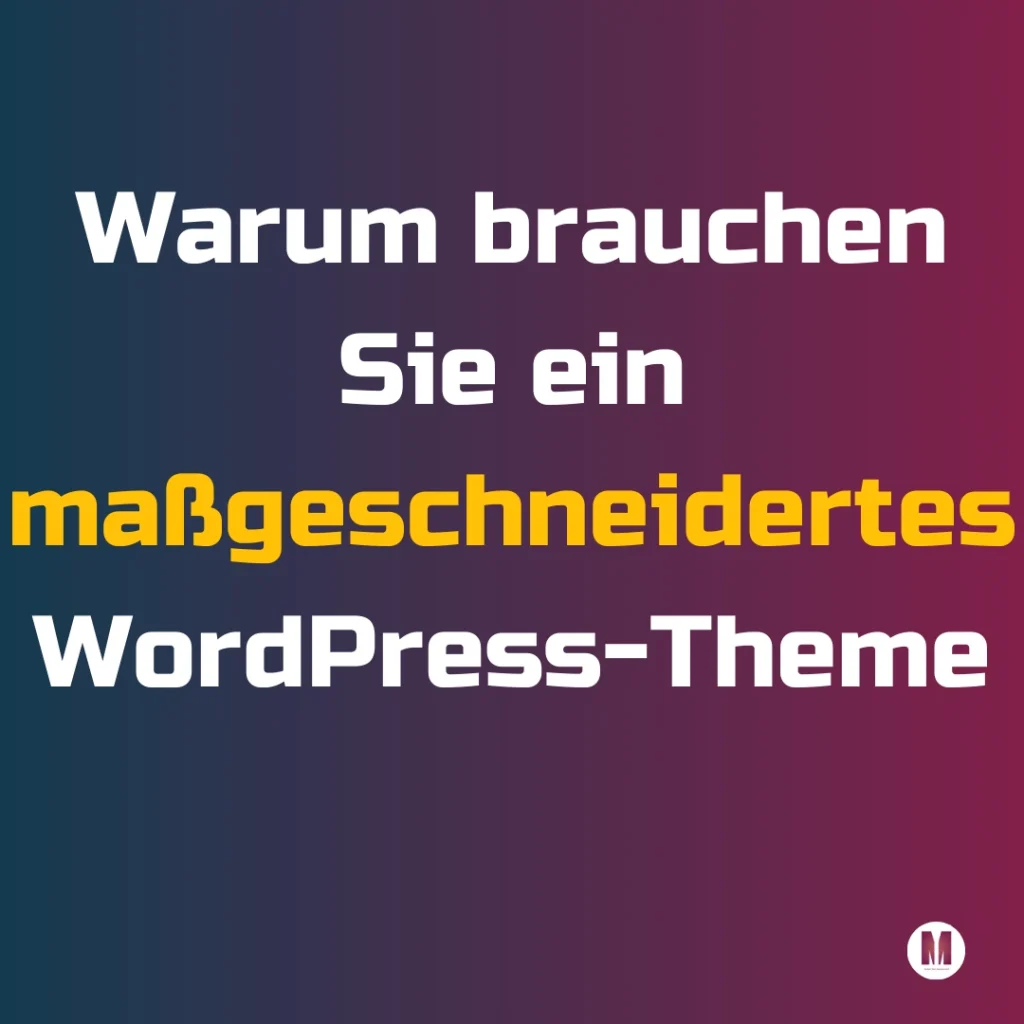 Expert Webentwicklung Maßgeschneidertes WordPress Theme