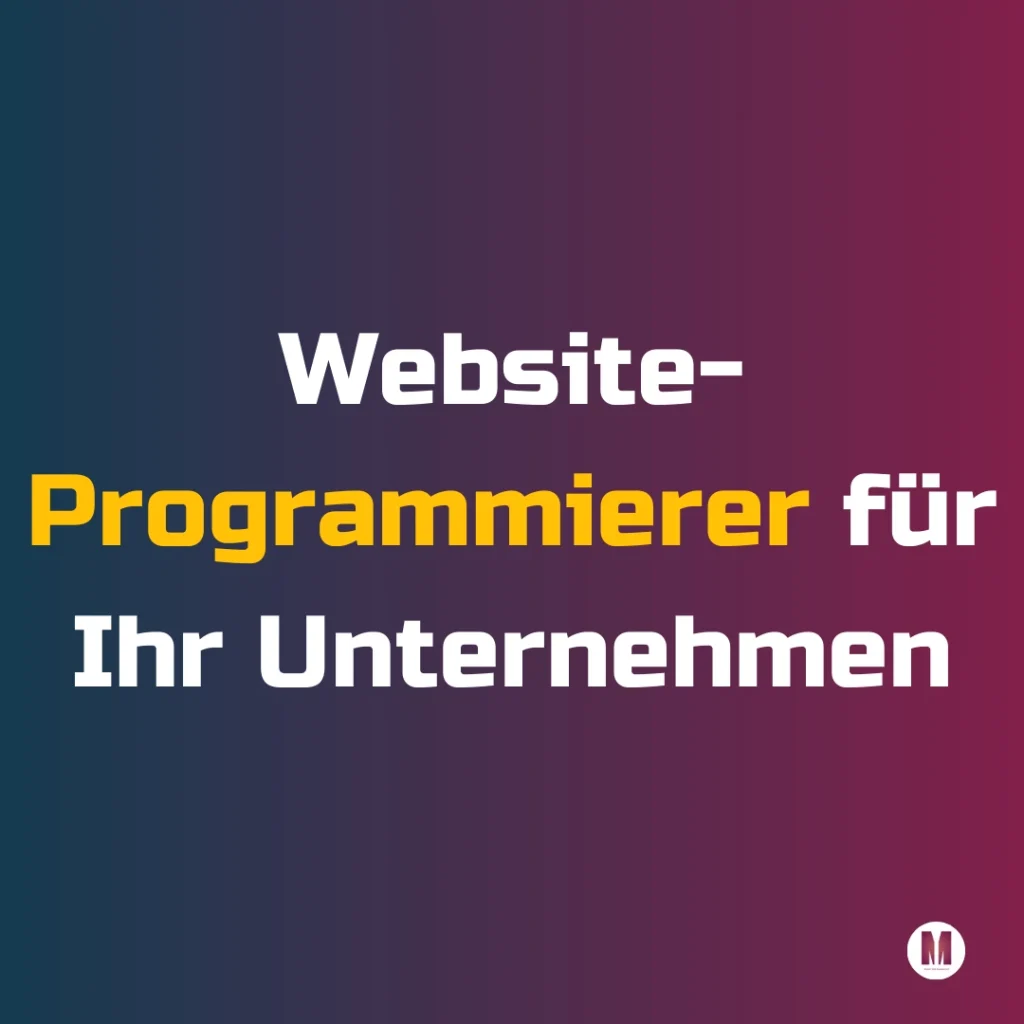 Website-Programmierer für Ihr Unternehmen