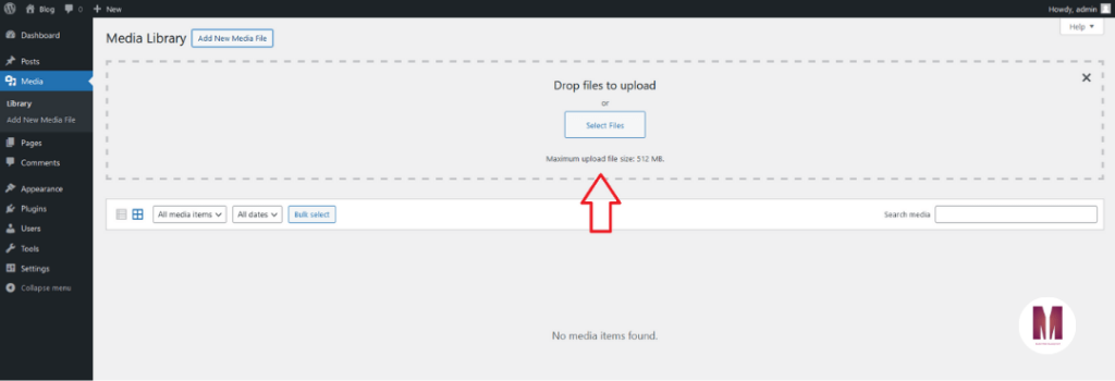 Check Your Maximum File Upload Size Limit in WordPress