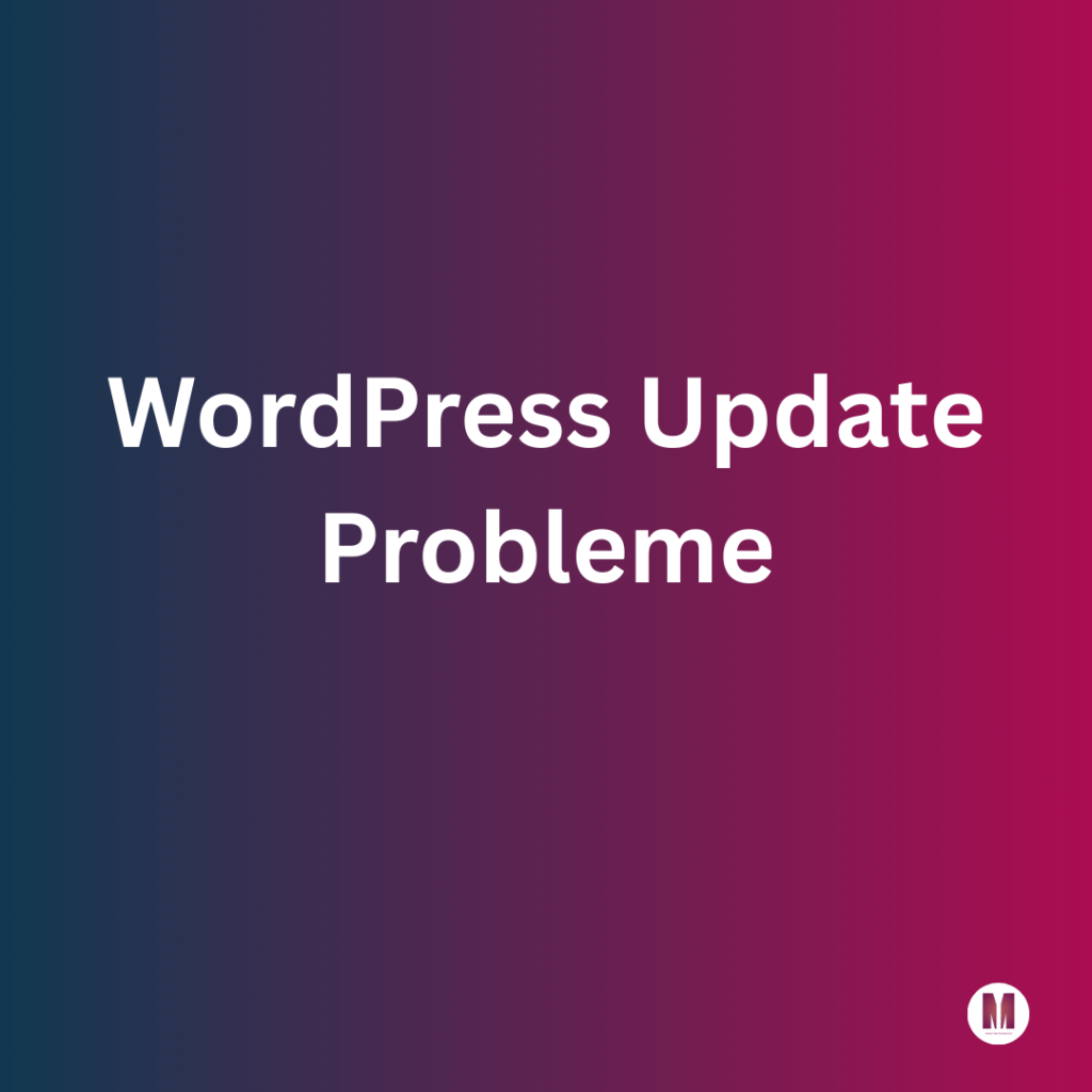 WordPress Update Probleme