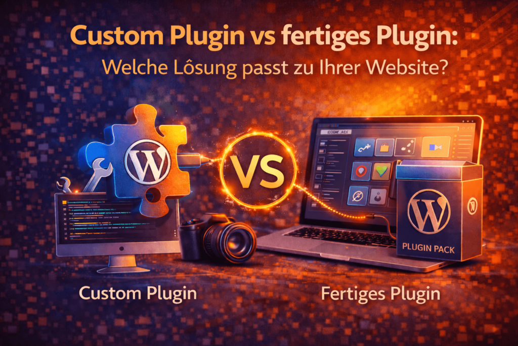 Custom Plugin vs fertiges Plugin