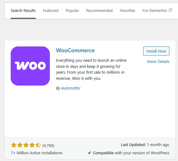 Die wichtigsten WordPress Plugins - WooCommerce