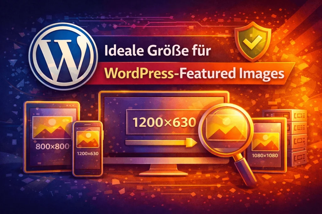 Ideale Große für Featured Bilder in WordPress