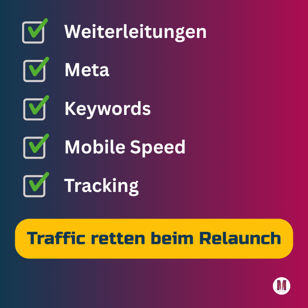 SEO Fallen bei Website Relaunch