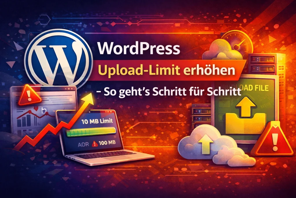 Upload Limit in WordPress erhöhen