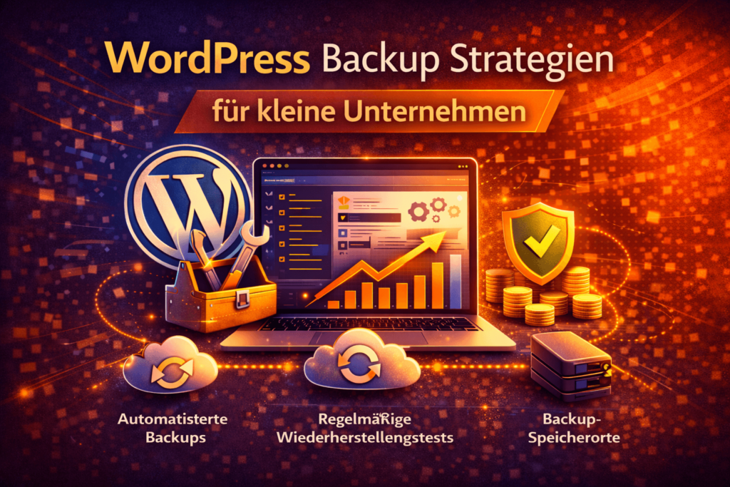 WordPress Backup Strategien für kleine Unternehmen