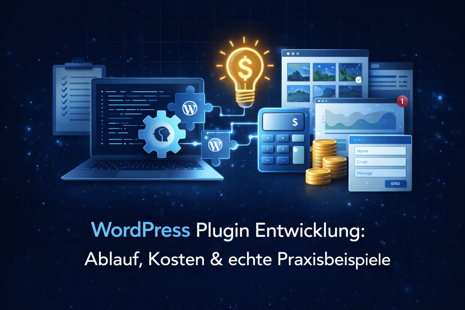 WordPress Plugin Entwicklung Ablauf Kosten Echte Praxisbeispiele